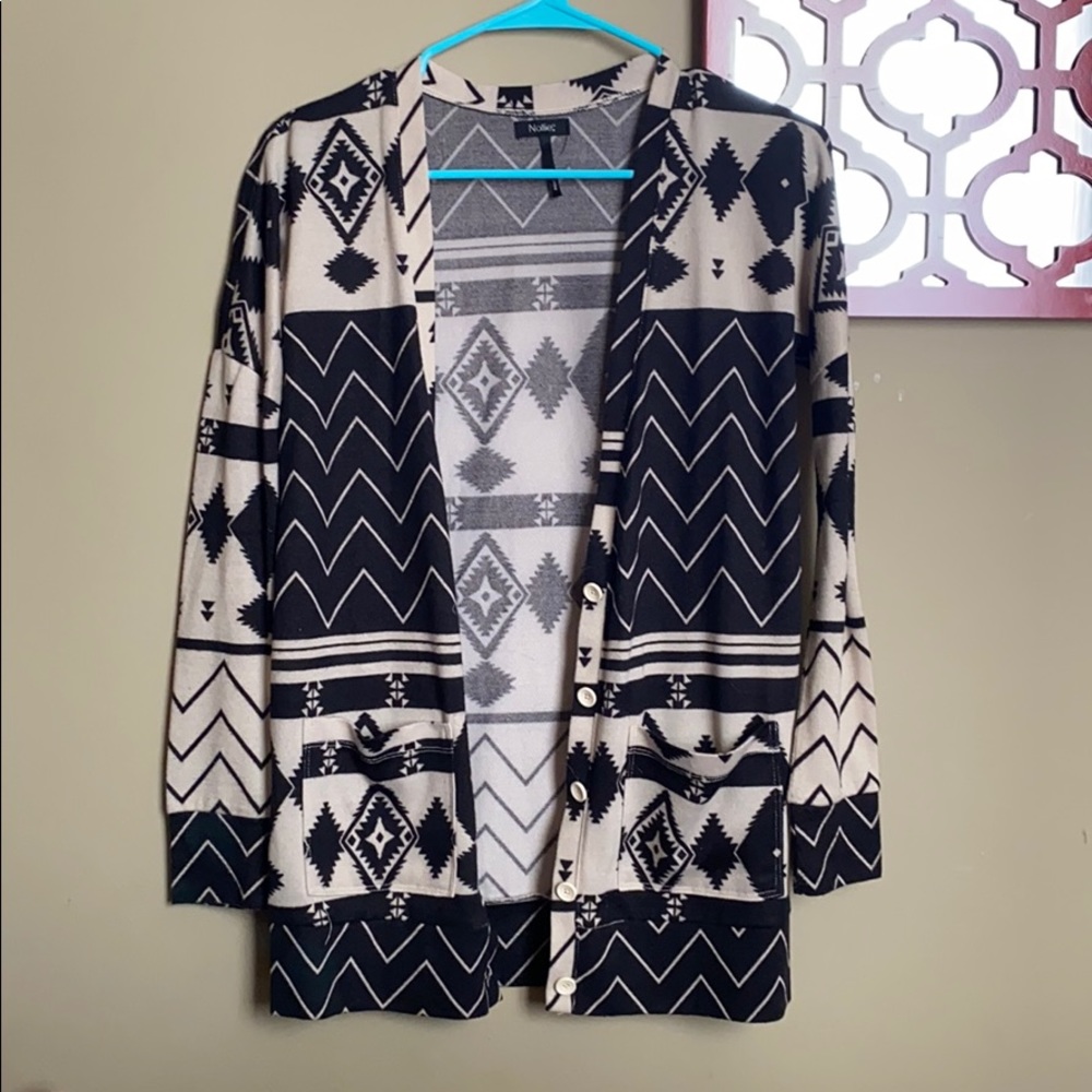 Nollie Patterned Cardigan